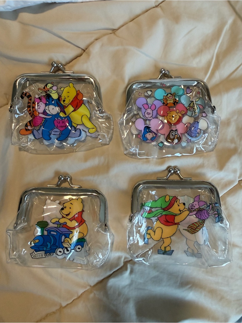 $5 for $25-Winnie the Pooh Clear Coin Purse-pick 1